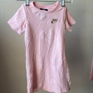 Nike Terry Cloth Logo Short Sleeve Dress